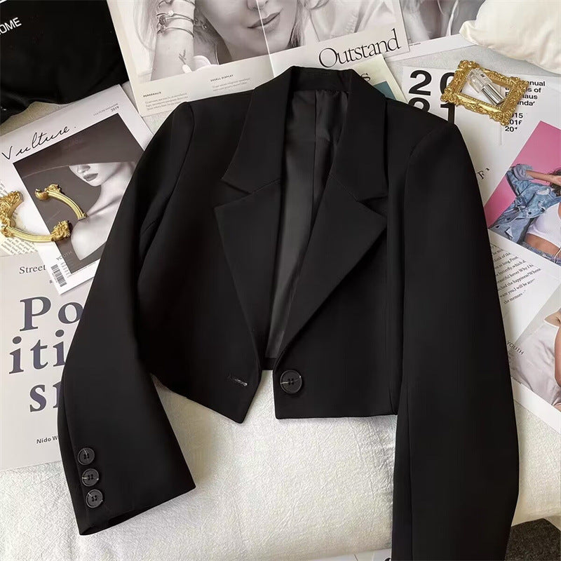 Sophisticated Cropped Blazer