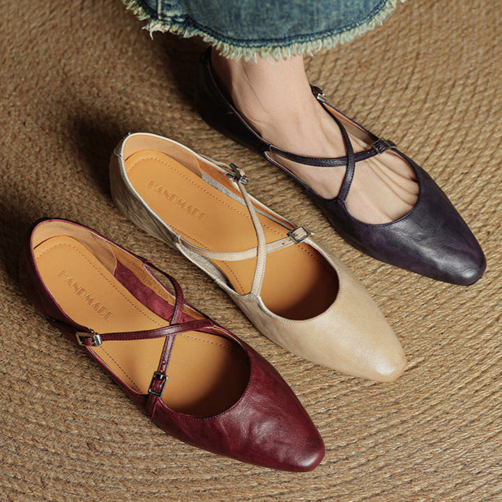 Elegant Leather Flats