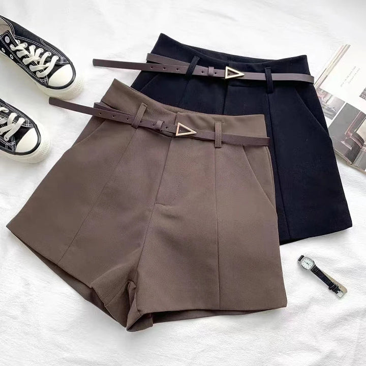 Sleek High-Waist Shorts