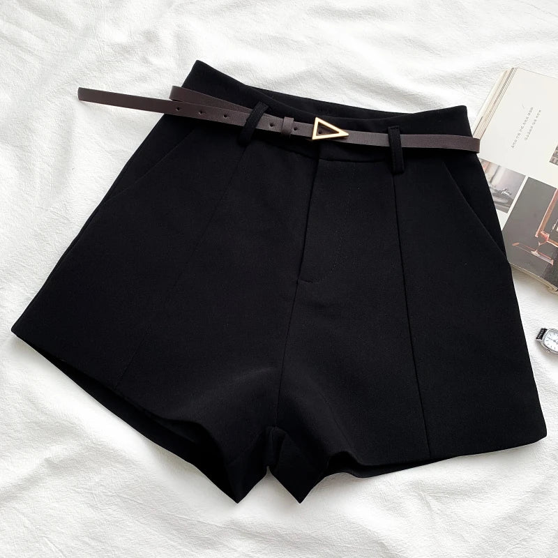 Sleek High-Waist Shorts