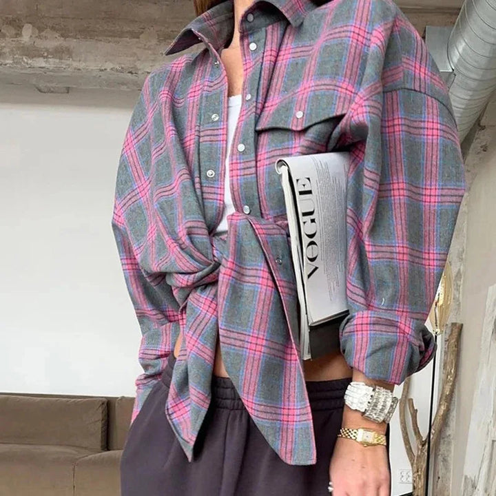 Casual Plain Flannel