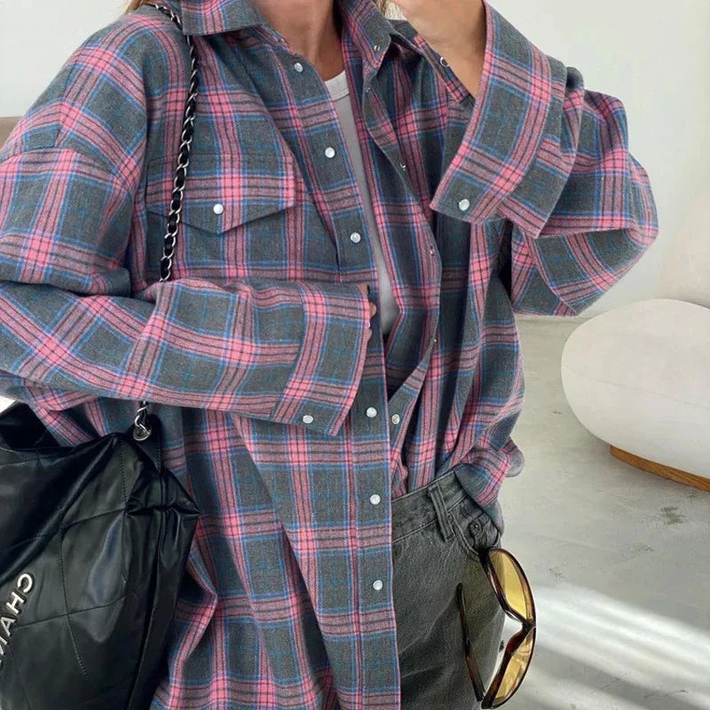 Casual Plain Flannel