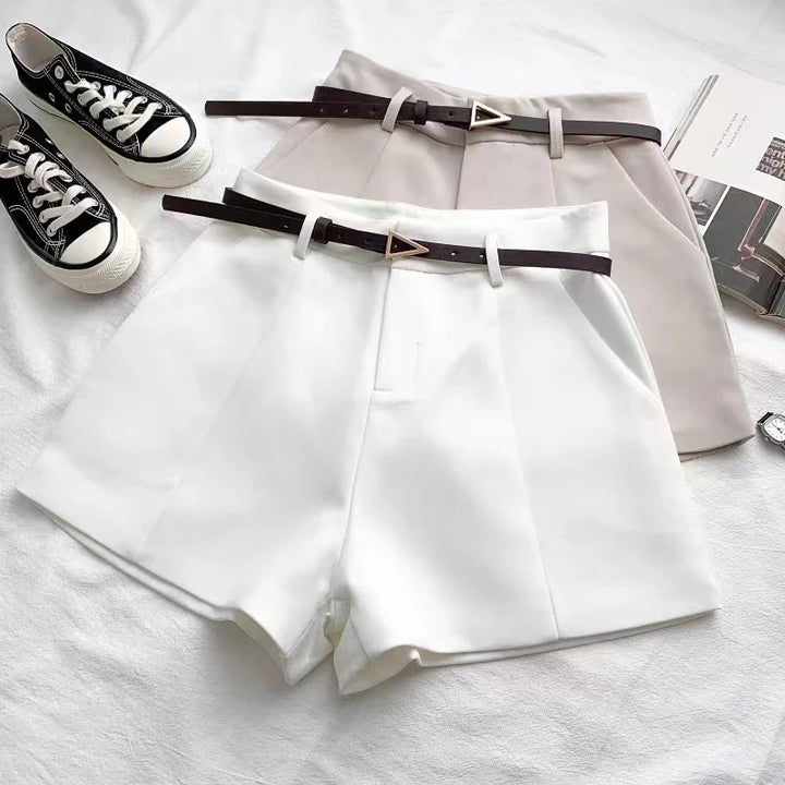 Sleek High-Waist Shorts