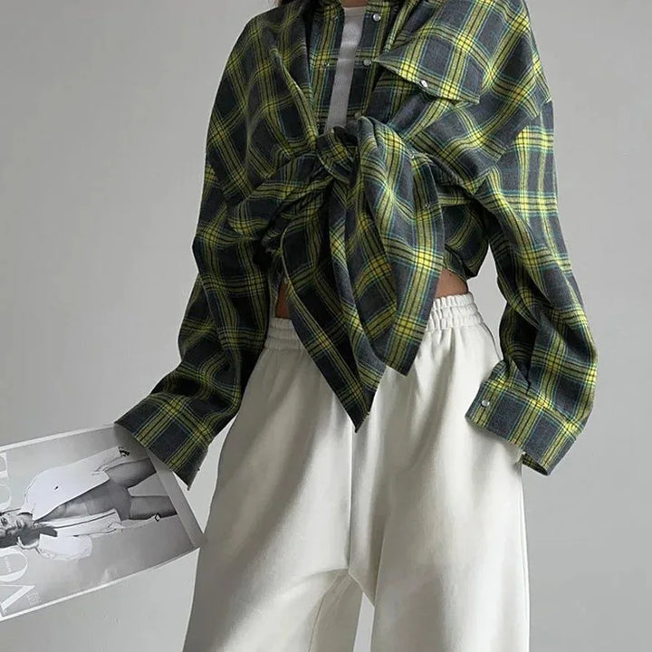 Casual Plain Flannel