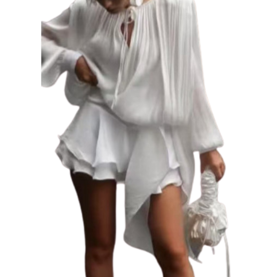 Ruffle Skirt Two-Piece Dresses