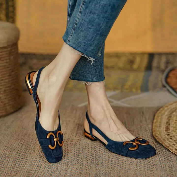 Suede Orthopedic Sandals