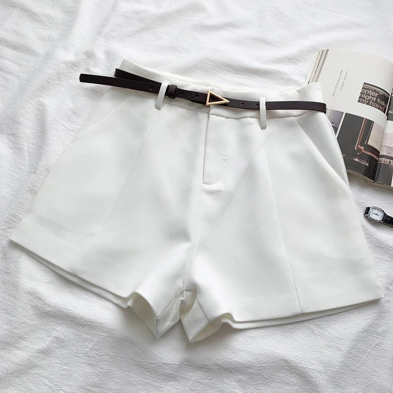 Sleek High-Waist Shorts