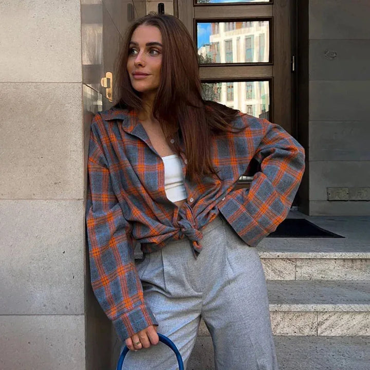 Casual Plain Flannel