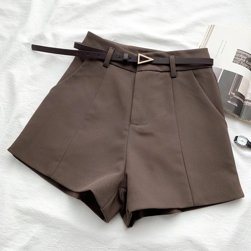 Sleek High-Waist Shorts