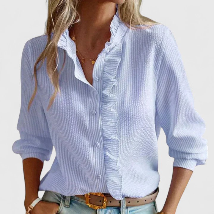Sophisticated Long Sleeve Blouse