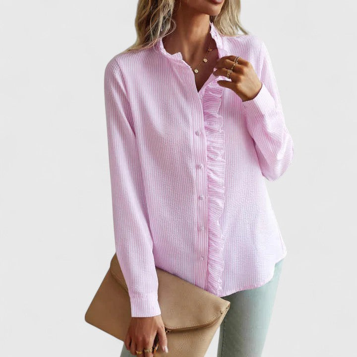 Sophisticated Long Sleeve Blouse