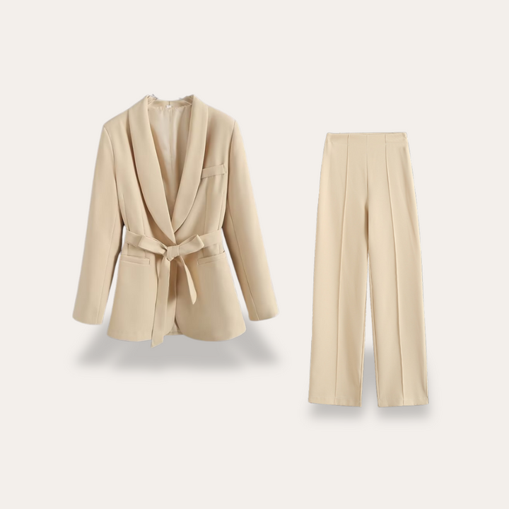 Elegant Tailored Blazer Set