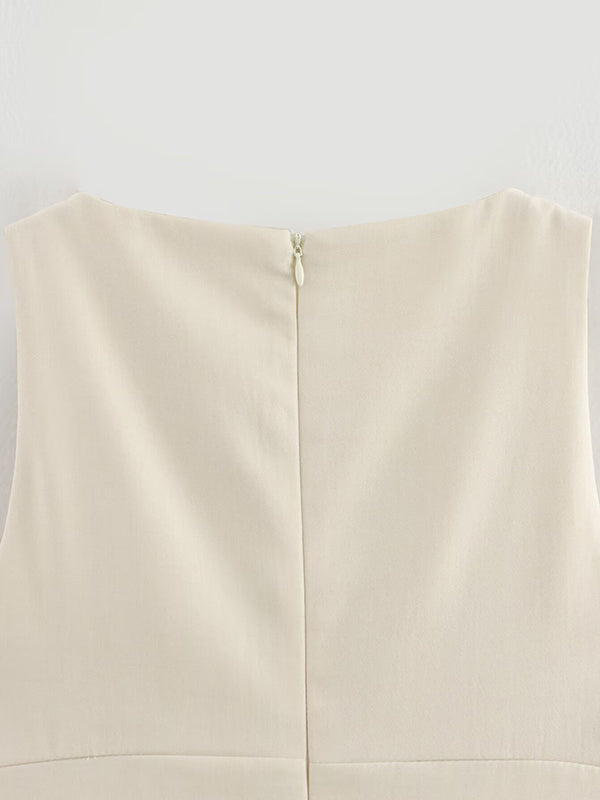 A-Line Loose Mini Dresses