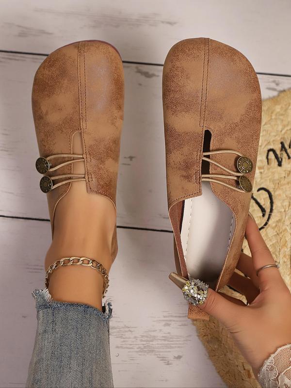 Breathable Slip-On Flats