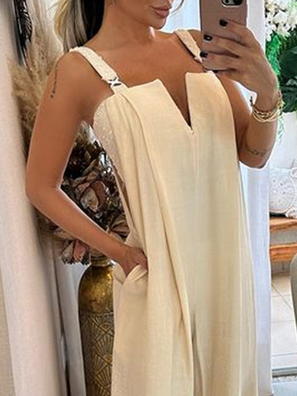 Split-side Jumpsuit