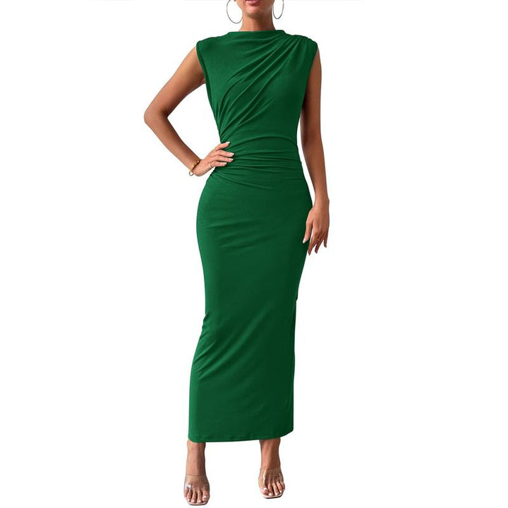 Bodycon Dress with Back Slit
