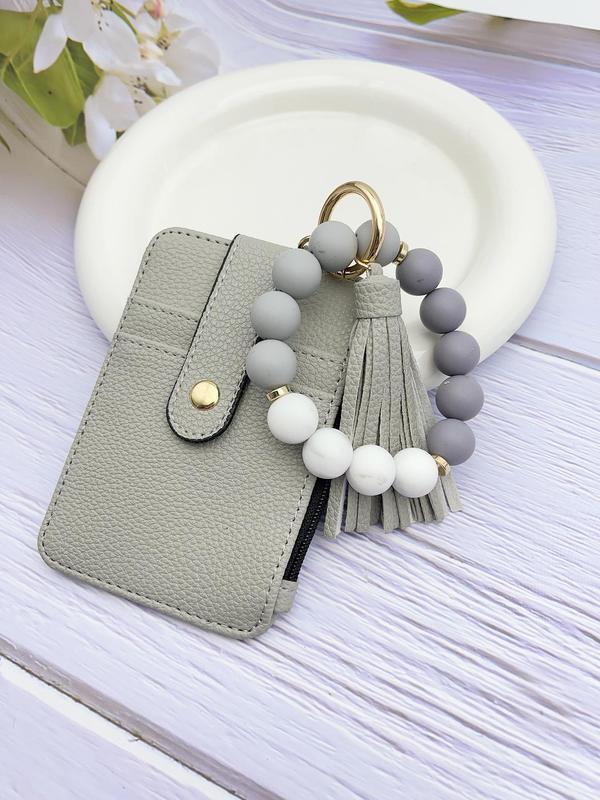 Trendy  Keychain with Beads