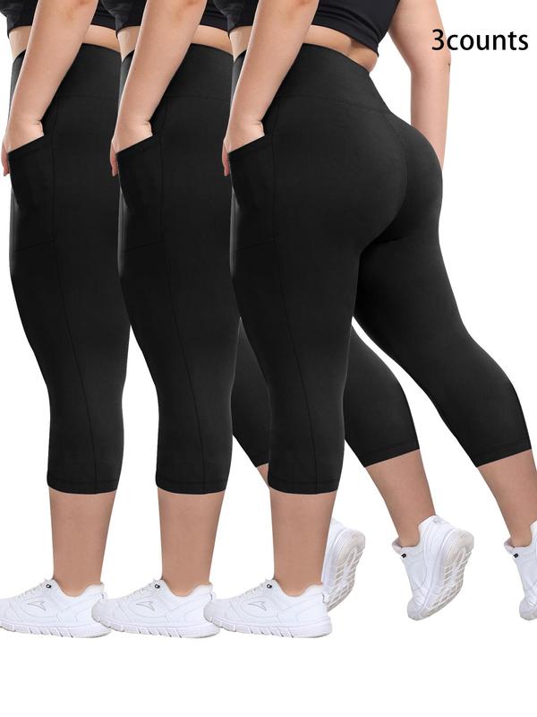 Breathable 3-Pack Capris