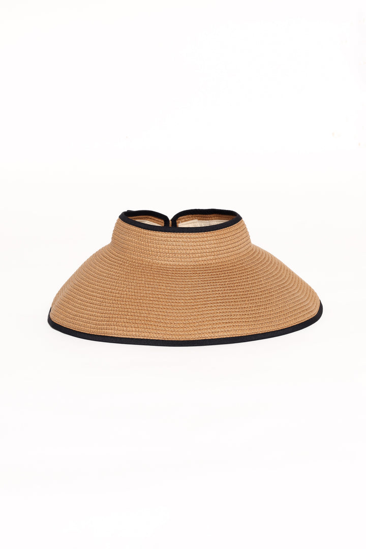 Sun Hat - Tan/Black