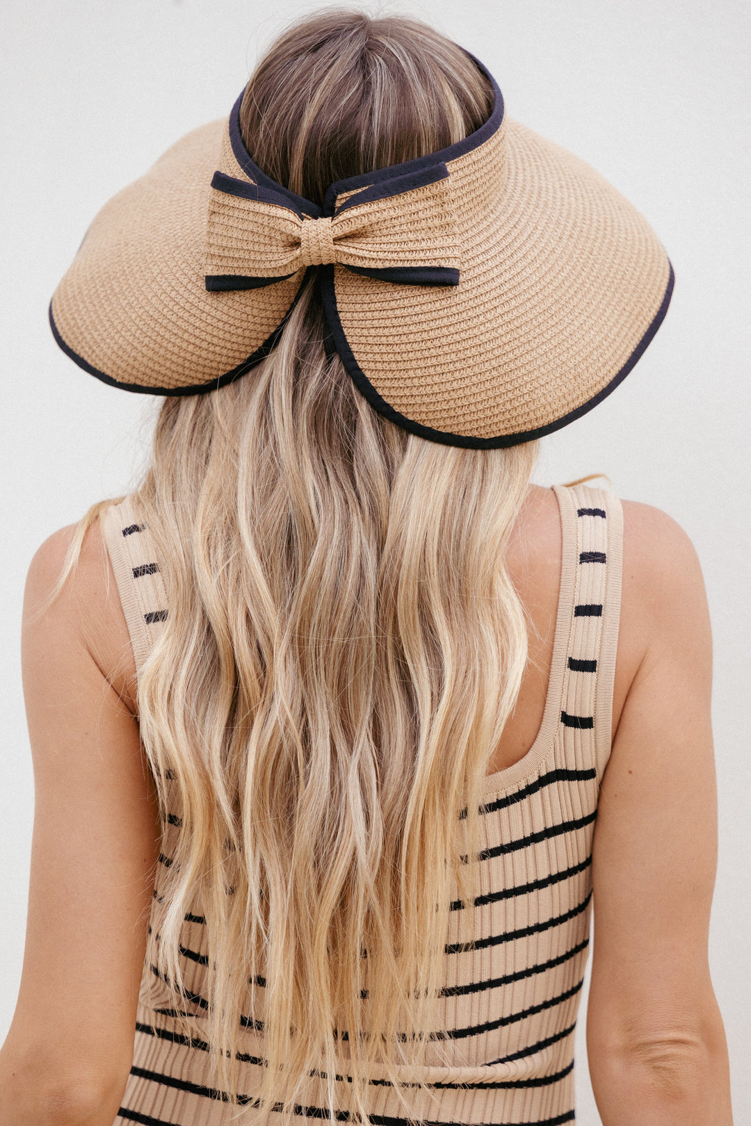 Sun Hat - Tan/Black