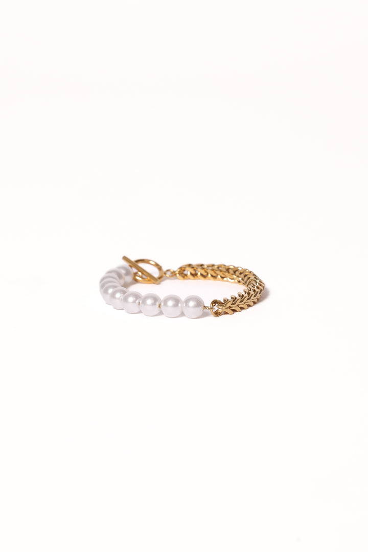 Bracelet - Gold/Pearl