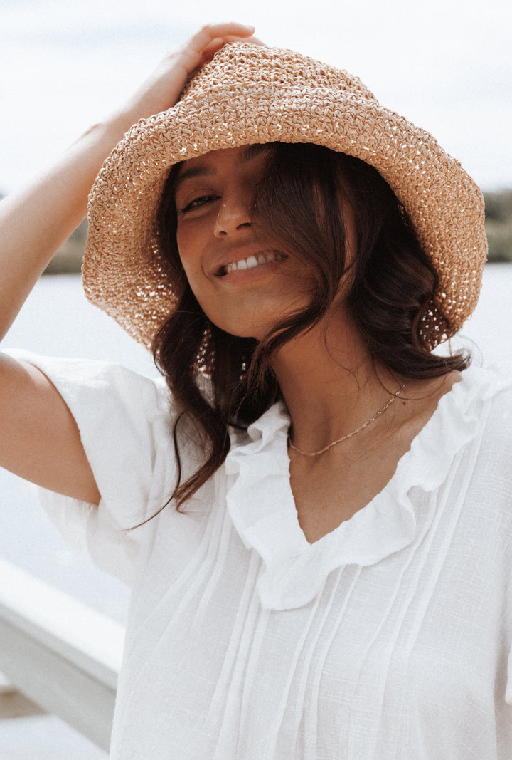 Straw Hat - Sand