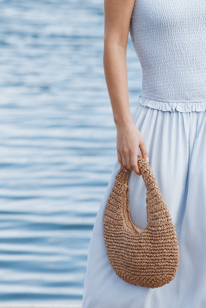 Straw Bag - Tan