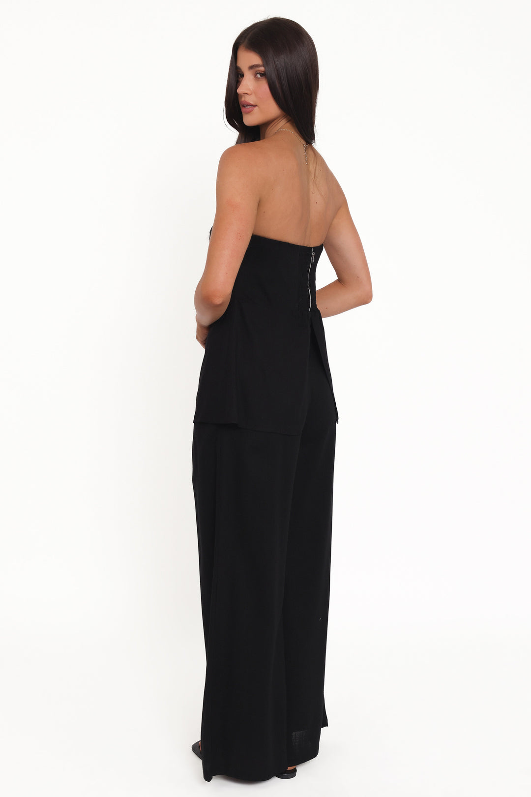 Wide Leg Pants - Black