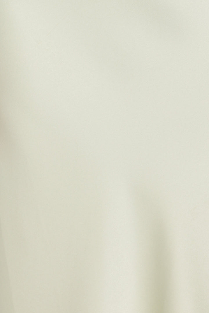 Satin Sage Green- Maxi Dress