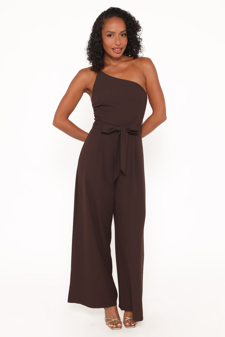 Jumpsuit - Chocolate Brown