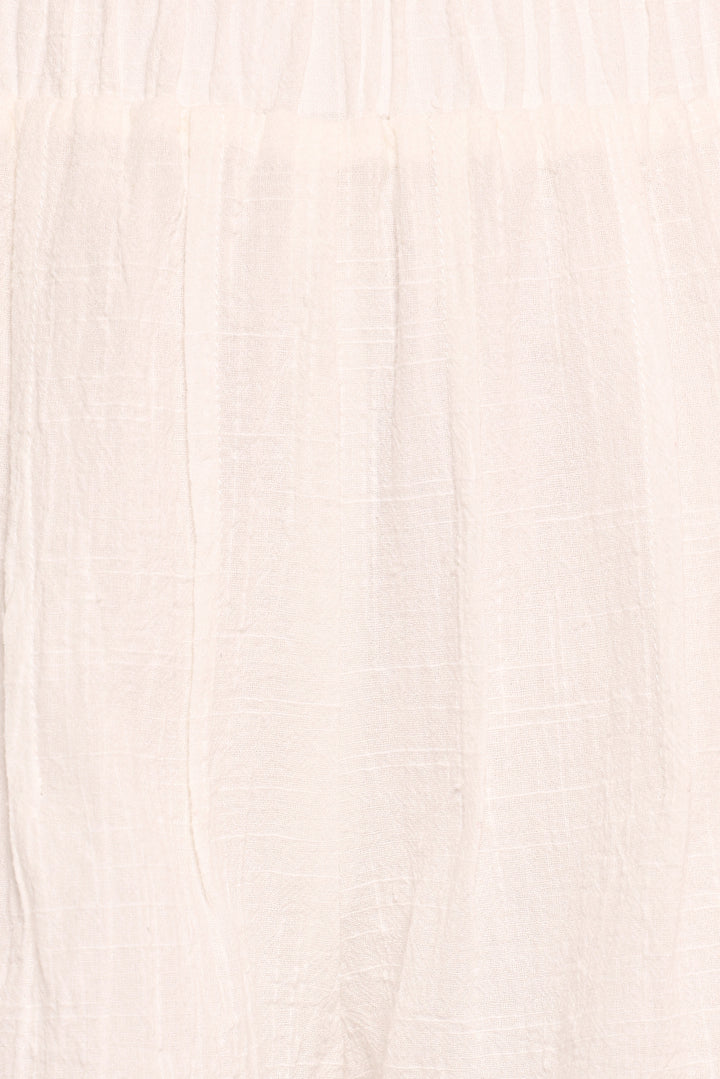 Shirt & Short Set - White